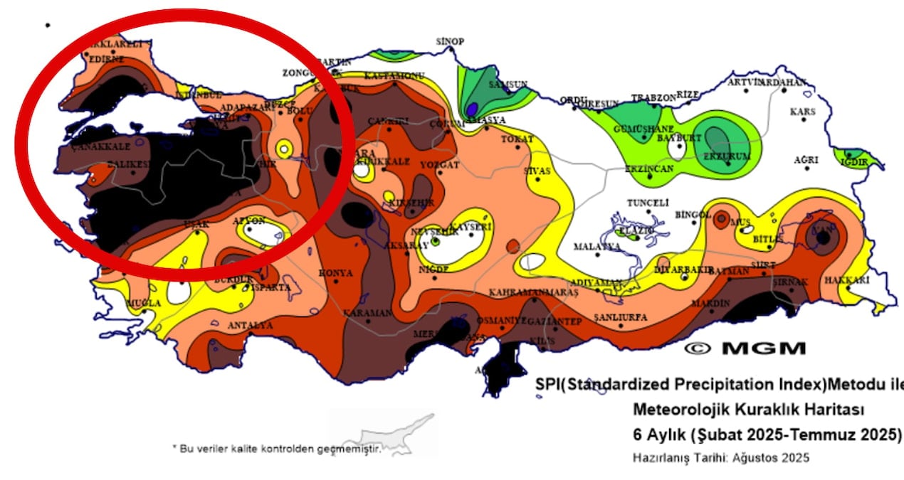 Haritalar kapkara oldu, felaket için geri sayım başladı